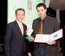 Preisübergabe ARA-Sonderpreis an Brevillier