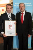 Ernst Faber und Bundesminister Dr. Reinhold Mitterlehner