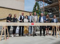 Rohbau fertiggestellt: Unite hat das Bürogebäude für zehn Jahre angemietet.