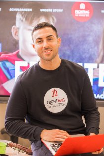 Gianluca Siciliano, Gründer und Geschäftsführer von Frontbag, sieht ein großes Potential hinter seiner Idee: „Weltweit gibt es kein Produkt, welches unserem ähnelt.“