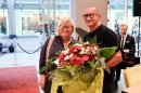 Am Lieferantenabend nahm Ladenleiter Chris Wauer zahlreiche Glückwünsche entgegen.
