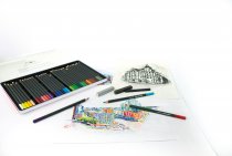 „Artist Color“ von Eberhard Faber ist das ideale Konzept für alle, die gerne die Realität mit strahlenden Farben darstellen.