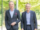 Bene-Geschäftsführer Michael Fried (l.) und Manfred Huber