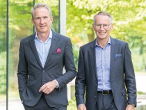 Bene-Geschäftsführer Michael Fried (l.) und Manfred Huber