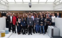Besuch von Kaiser+Kraft- und Gaerner-Mitarbeitern bei Ideal