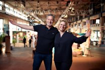 Christian Ulrich (Geschäftsführer der BRANDmate GmbH und Sprecher des Vorstands der Spielwarenmesse eG) und Eva Stemmer (Veranstalterin der BRANDmate und Geschäftsführerin der BRANDmate GmbH)