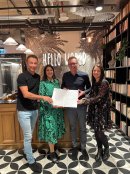 Markus Vogt (Vertriebsleitung), Anita Abate (Leitung Customer Service), Armin Herdegen (Geschäftsführung) & Karin Theißen (Leitung Marketing) - Abb. von links