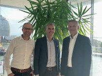 Christoph Heggemann, Jörg Liebel und Ralph Warmbold (v.l)