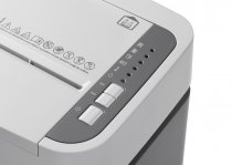 Übersichtlich gestaltet für eine intuitive Bedienung: das neue Komfort-Bedienfeld des ShredMATIC 150