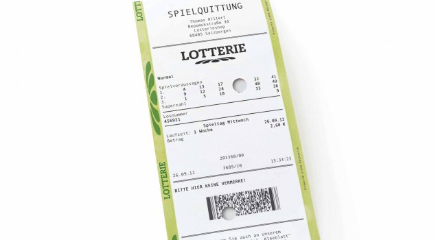 Duraclip Motiv Lottoschein