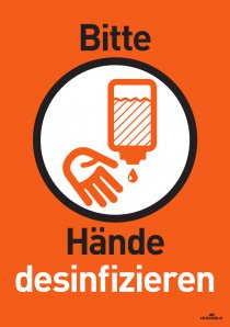 Durable: 20 kostenlose pdf-Vorlagen zur Beschilderung mit Hygiene- und Abstandsregeln.