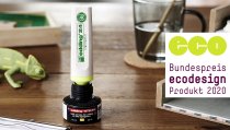 Edding EcoLine gewinnt den Bundespreis ecodesign 2020.