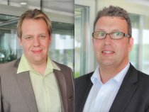 Björn Böttcher, Geschäftsführer der BVC Computerhandelsgesellschaft, (l.) und Jens Walther von Walther Bürosysteme, sind der neue Vorsitzende und stellvertretende Vorsitzende des Epson-Fachhandelsbeirates.