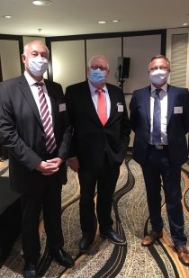 FMI-Vorstand (v.l.): Hermann Rumpel, Kurt Berkenhoff (Vorsitzender), Thomas Uebing  