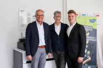 Andreas Boenke (Rosenberger), Stefan von Busch, Victor von Busch (v.l)