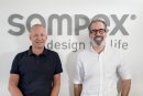 Florian Burghard (links) übernimmt künftig die alleinige Geschäftsführung bei Sompex. Stephan Burghard (rechts) scheidet zum 1. Juli 2026 aus dem Unternehmen aus. 