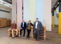 Die Führungsmannschaft bei Artoz (v.l.): Domenic Meier, Marc Tundo, Etelka Meili, Roberto Caligiuri.