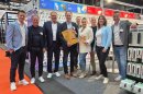 Das Hama-Team vor Ort in Göttingen mit dem Expert Gold Award.