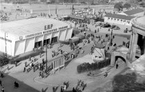 Herbstmesse in Frankfurt im Jahr 1949. Copyright: Messe Frankfurt GmbH