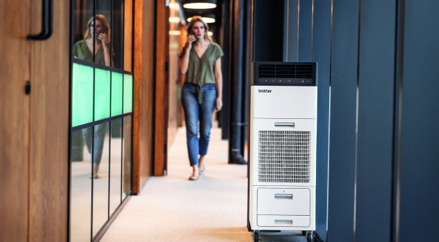 Der Brother PureDrive PD-7105 Spot Cooler eignet sich für den gewerblichen Bereich.