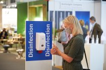 Trotz Corona erneut ein sicherer Hafen für gute Geschäfte: Die Messehallen der Nordstil in Hamburg.