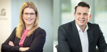 LG Electronics IT Solutions: Tanja Brandt, Channel Marketing Manager und Kai Volmer, Senior Sales Manager B2B D/CH
