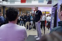 Stefan Salzer, der neue Vorstandsvorsitzende führt die Genossenschaft seit Januar 2026 und nahm erstmals an einer Soennecken Hausmesse teil. 