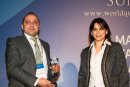 KMP-Distributor Metin Ekmekci bei der Entgegennahme des Preises