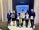 Preisverleihung auf der Paperworld: die Preisträger „Produkt des Jahres 2019“.