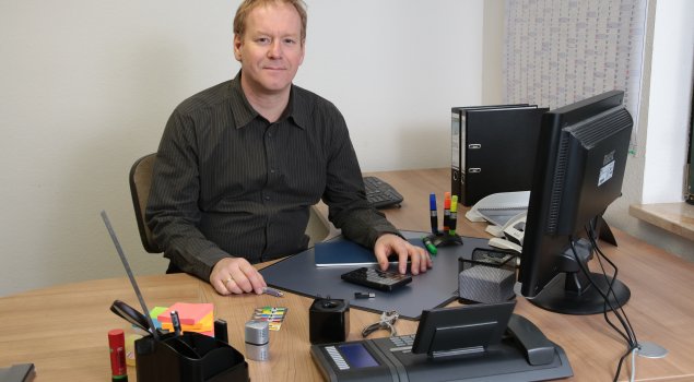 Alexander Oerter ist gelernter Industriemeister und verantwortet den Bereich IT-Systemhaus.