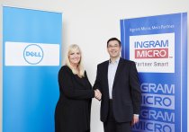 Doris Albiez, Dell, und Robert Beck, Ingram Micro