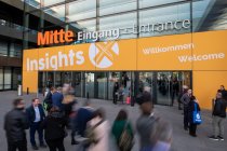 Messegelände Insights-X 2018, Eingang Mitte.