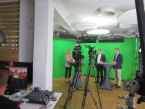 Insights-X Online: Professionelle Technik sorgte für einen reibungslosen Live-Auftritt.