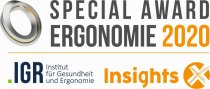 Auf der „Insights-X Online“ gewann der Stabilo Easy graph S in der Kategorie Schreibwaren den Special Award Ergonomie.