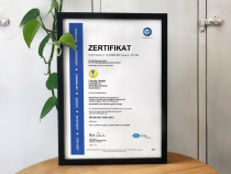 Lässig erhält die Umweltzertifizierung ISO 14001. 