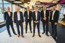 Der Streit-Lenkungskreis (von links): Rudolf Bischler, Rainer Betz, Simon Gewald, Rafael Frey, Clemens Imberi, und Marc Fuchs. 