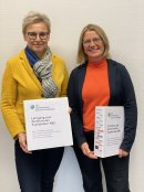  Malgorzata Torandt, Assistentin, und Martina Kobabe, Lehrgangsleiterin (von links).
