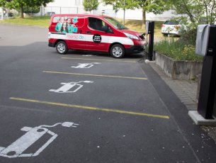 E-Tankstelle