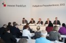 v.l.n.r. Uwe Behm, Geschäftsführung; Detlef Braun, Geschäftsführung; Wolfgang Marzin, Vorsitzender der Geschäftsführung; Klaus Münster-Müller, Chief of Finance; Kai Hattendorf, Bereichsleitung Unternehmenskommunikation & Marketing, Digital Business 