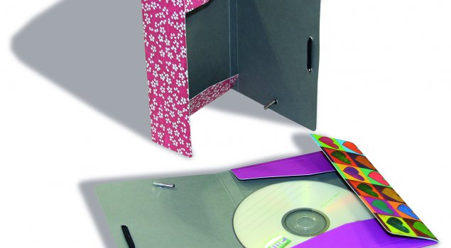 Im praktischen Format bieten die neuen Portfolios von Taurs Platz für kleine Präsente