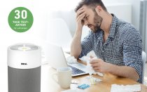Schlechte Luft beeinträchtigt das Wohlbefinden negativ – IDEAL bietet Lösungen, um die Erkältungszeit gesund zu überstehen.  
