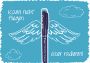 Pilot Frixion Fineliner.