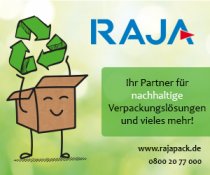 Mit RAJA umweltfreundlich verpacken.