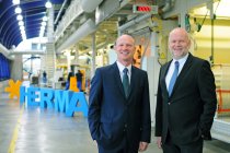 Herma Geschäftsführer Sven Schneller (links) und Dr. Thomas Baumgärtner.
