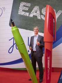 Sebastian Schwanhäußer, der geschäftsführende Gesellschafter von Schwan-Stabilo, zeigt sich mit den Bilanzzahlen zufrieden.