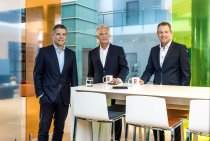 Der erweiterte Soennecken Vorstand: Georg Mersmann,  Dr. Benedikt Erdmann und Frank Esser. 