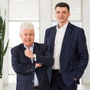 Die beiden Hama Geschäftsführer Christoph Thomas (links) und Christian Sokcevic