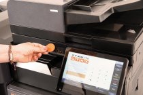 UTAX unterstützt mit einer Authentifizierung per PIN oder Chip am MFP eine sichere Druckfreigabe. 