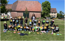 Der 1. Platz in der Grundschule ging an die 1. Klasse der Bonhoeffer-Grundschule in Mannheim. 