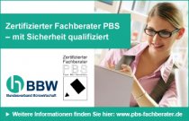 Zertifizierter Fachberater PBS